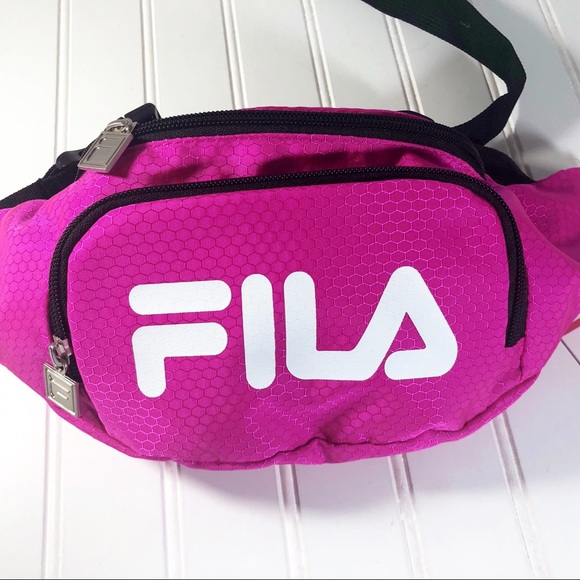 fila fanny pack pink